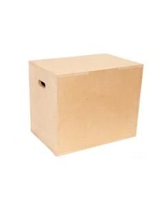 Cajon Pliometrico Madera 40-50-60 cms Montado